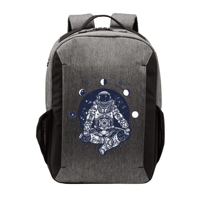 Astronaut in the lotus position Vector Backpack