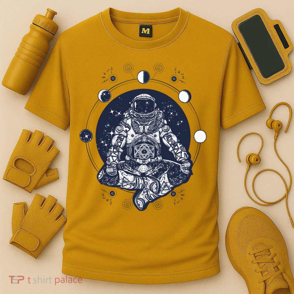 Astronaut in the lotus position Performance Shirt