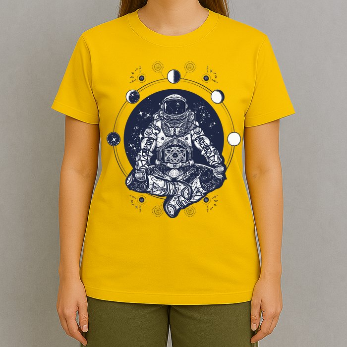 Astronaut in the lotus position T-Shirt