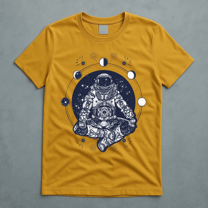 Astronaut in the lotus position T-Shirt