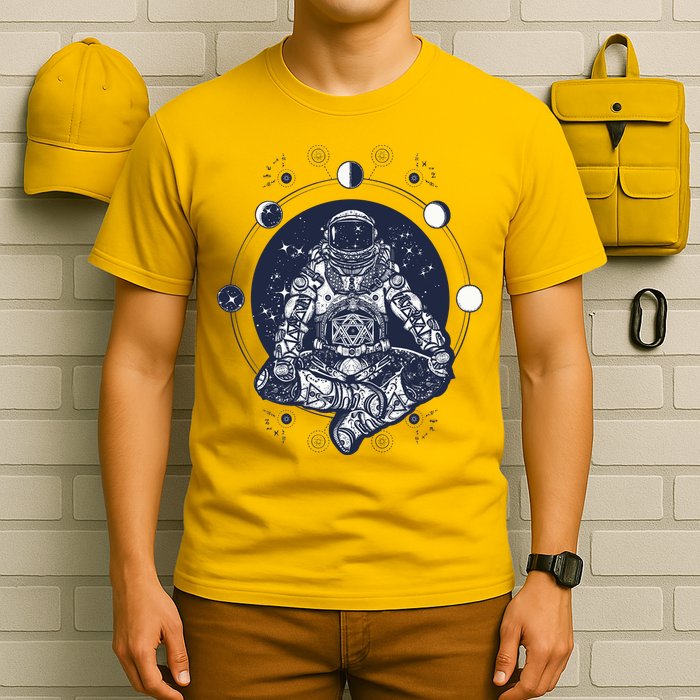 Astronaut in the lotus position T-Shirt