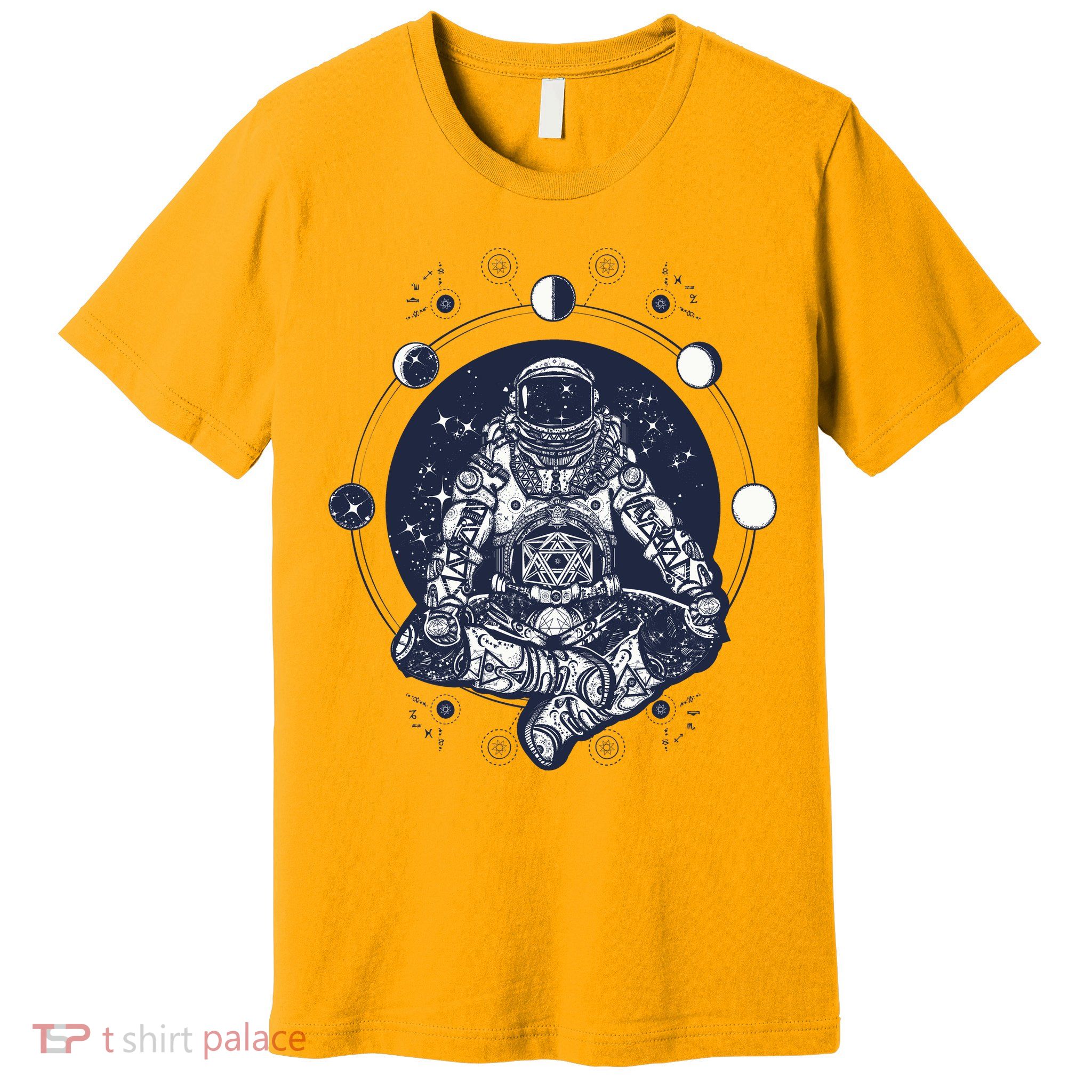Astronaut in the lotus position Premium T-Shirt