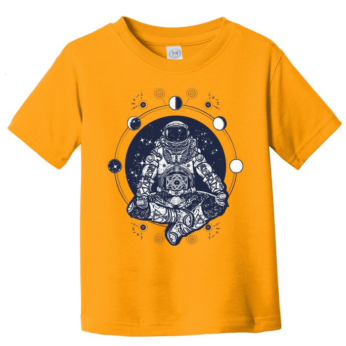 Astronaut in the lotus position Toddler T-Shirt