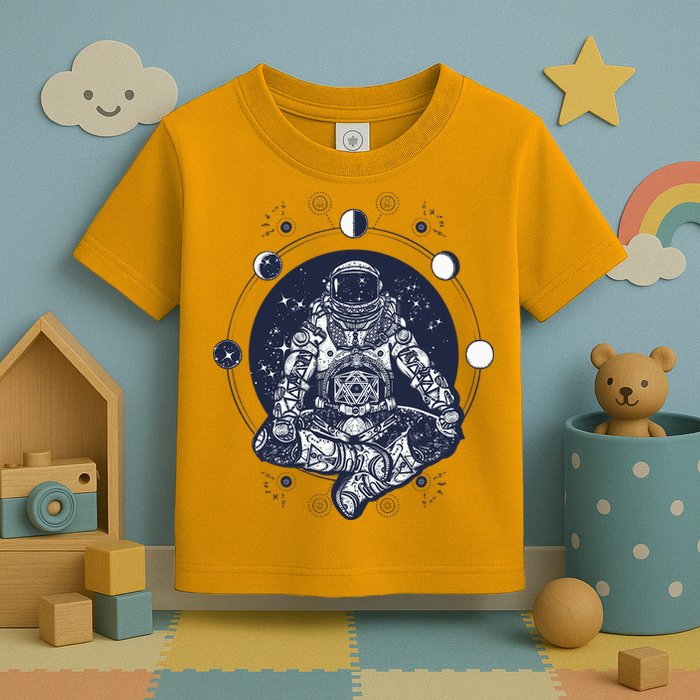 Astronaut in the lotus position Toddler T-Shirt