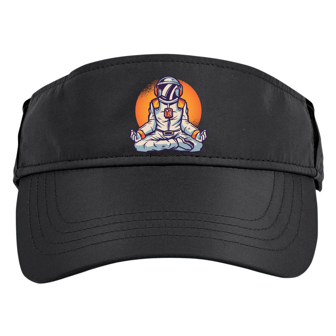 Astronaut Meditating Adult Drive Performance Visor