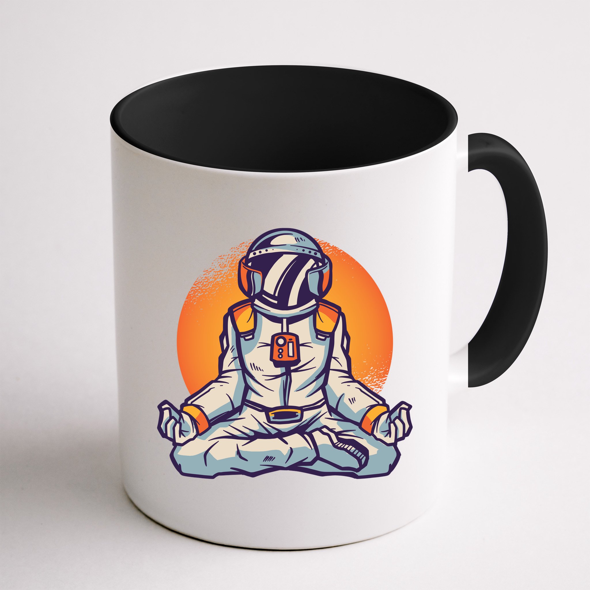 Astronaut Meditating Mug