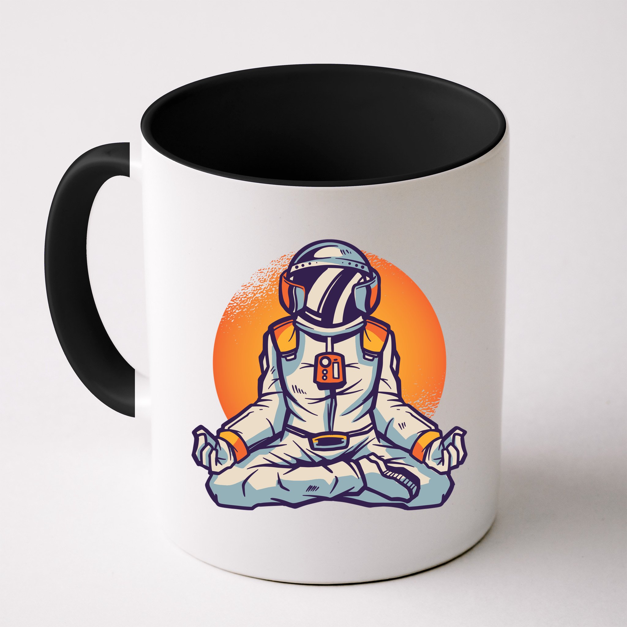 Astronaut Meditating Mug