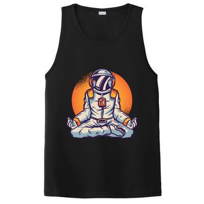 Astronaut Meditating PosiCharge Competitor Tank