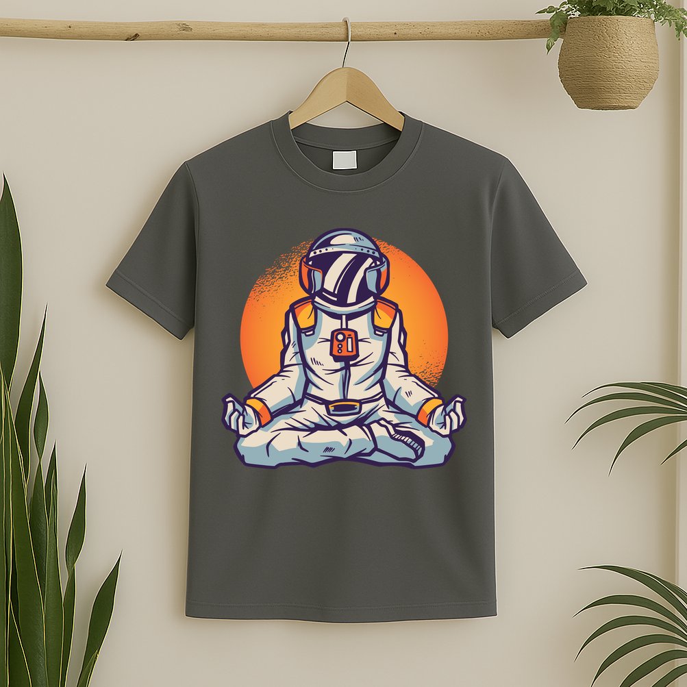 Astronaut Meditating T-Shirt