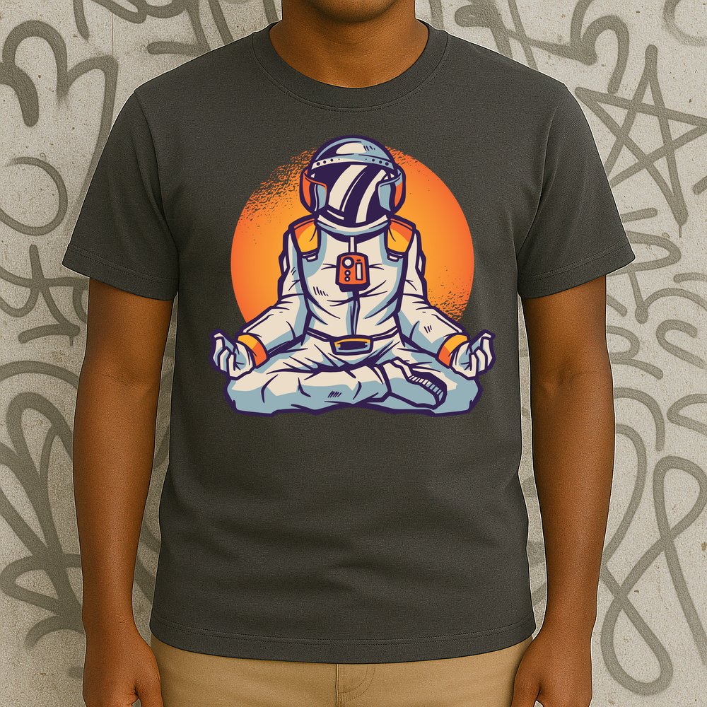 Astronaut Meditating T-Shirt