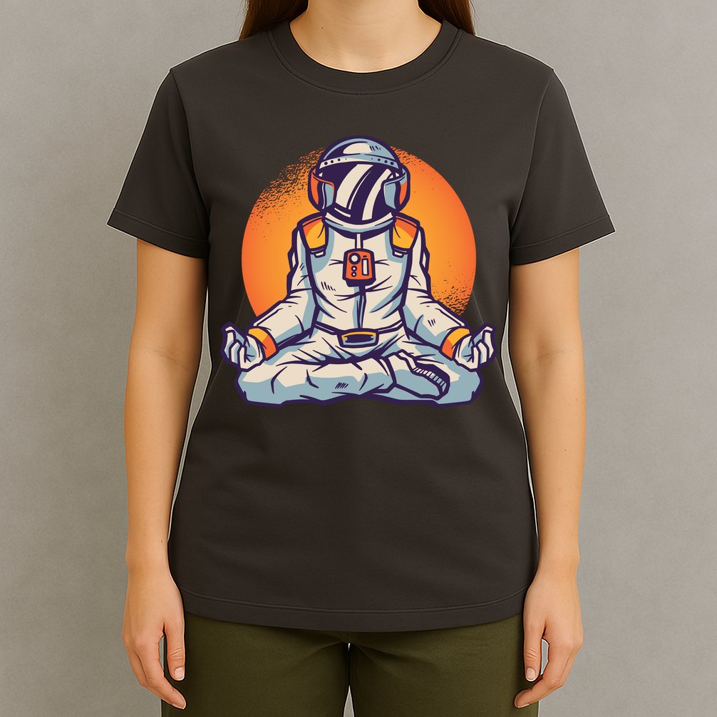 Astronaut Meditating T-Shirt