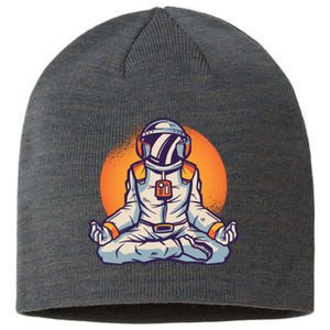 Astronaut Meditating Sustainable Beanie