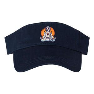 Astronaut Meditating Valucap Bio-Washed Visor