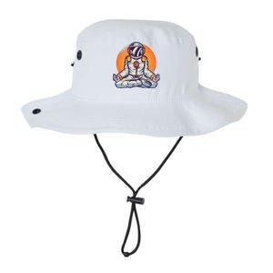 Astronaut Meditating Legacy Cool Fit Booney Bucket Hat