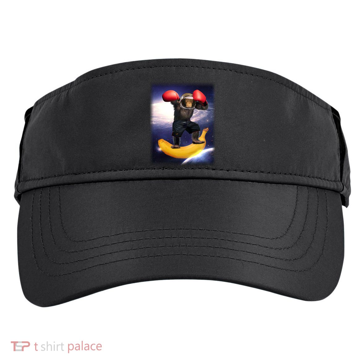 Astronaut Monkey Boxing In Space Adult Drive Performance Visor