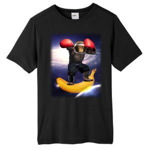 Astronaut Monkey Boxing In Space Tall Fusion ChromaSoft Performance T-Shirt