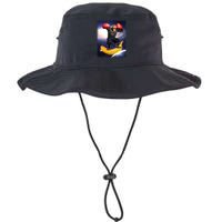 Astronaut Monkey Boxing In Space Bucket Hat