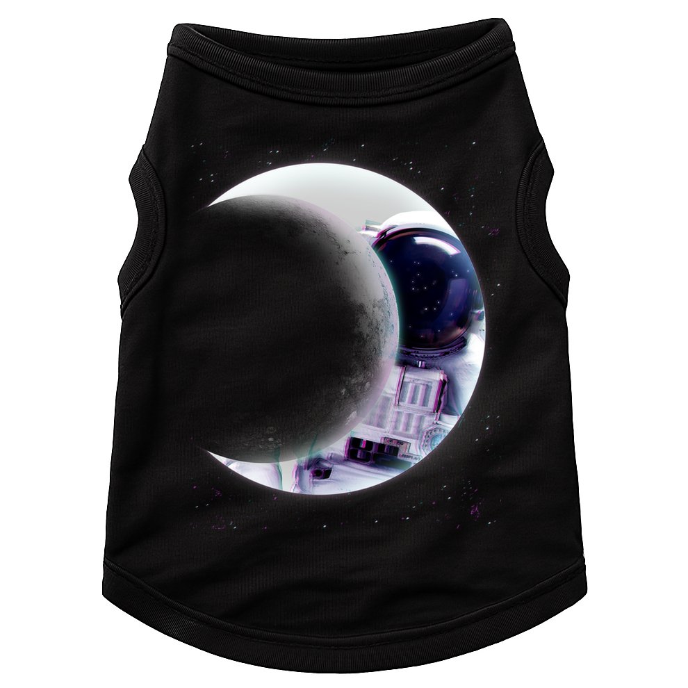 Astronaut Moon Doggie Tank