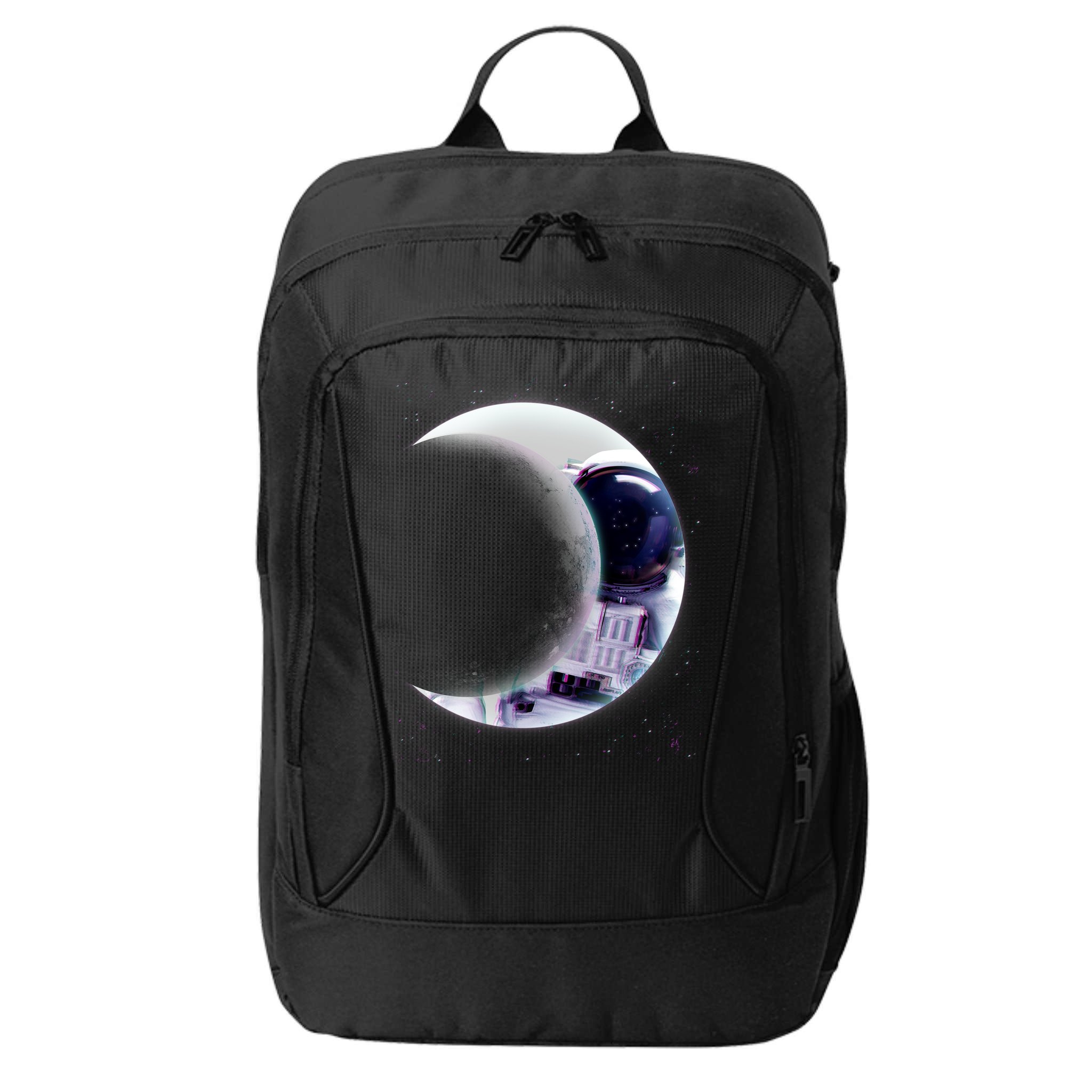 Astronaut Moon City Backpack