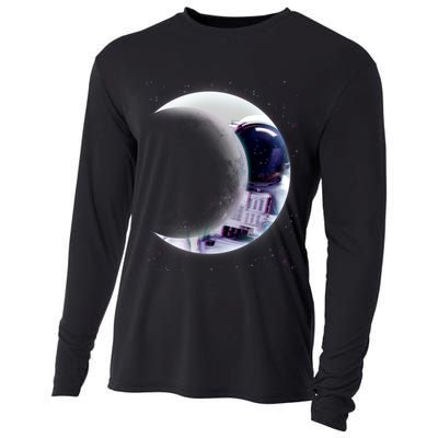 Astronaut Moon Cooling Performance Long Sleeve Crew