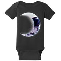 Astronaut Moon Baby Bodysuit