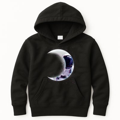 Astronaut Moon Kids Hoodie