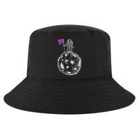 Astronaut Moon Bisexual Flag Space LGBTQ Gay Pride Cool Comfort Performance Bucket Hat