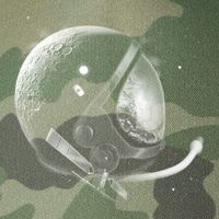 Astronaut Moon Helmet Legacy Tie Dye Trucker Hat