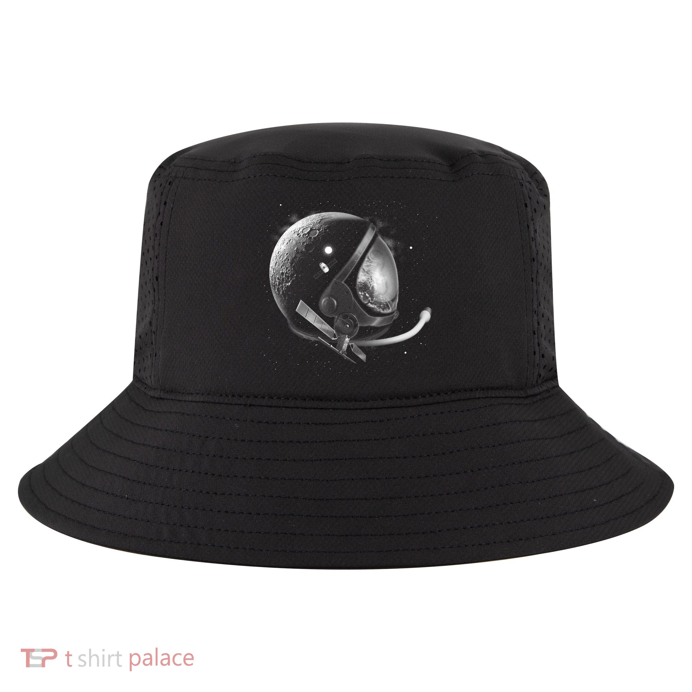 Astronaut Moon Helmet Cool Comfort Performance Bucket Hat