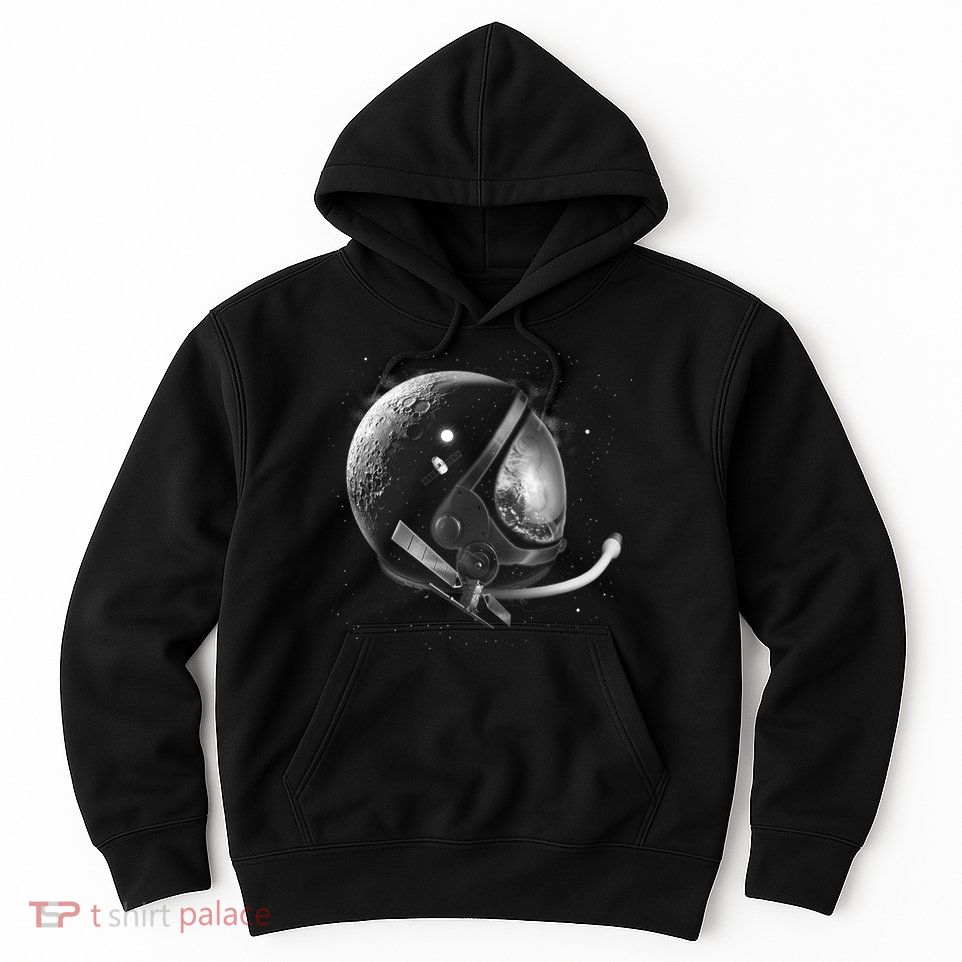 Astronaut Moon Helmet Hoodie