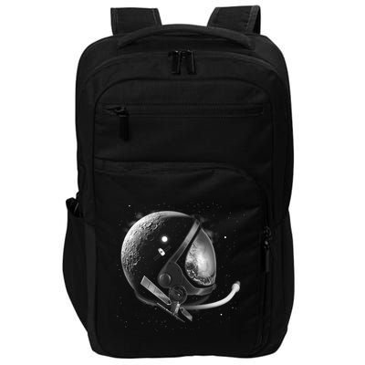 Astronaut Moon Helmet Impact Tech Backpack