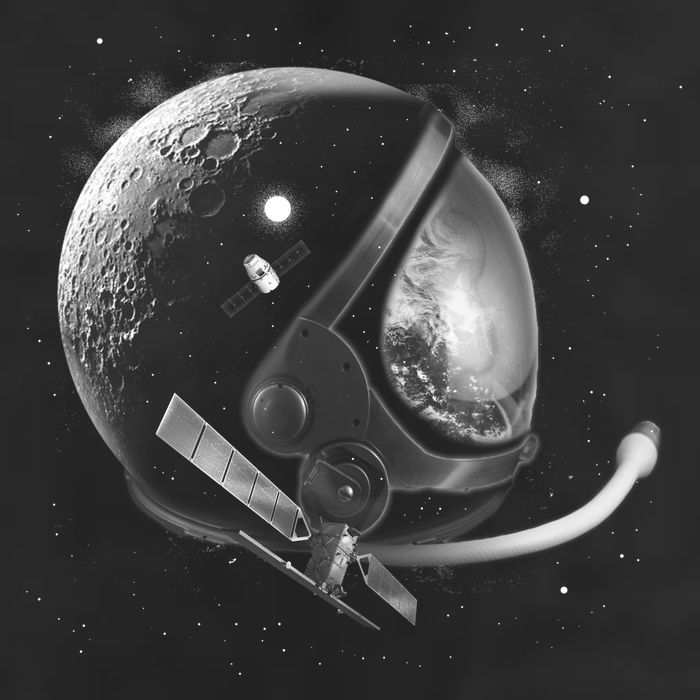 Astronaut Moon Helmet 15oz Campfire Ceramic Mug