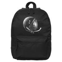 Astronaut Moon Helmet 16 in Basic Backpack