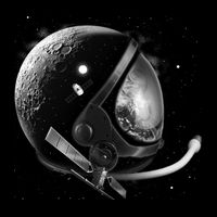 Astronaut Moon Helmet 16 in Basic Backpack