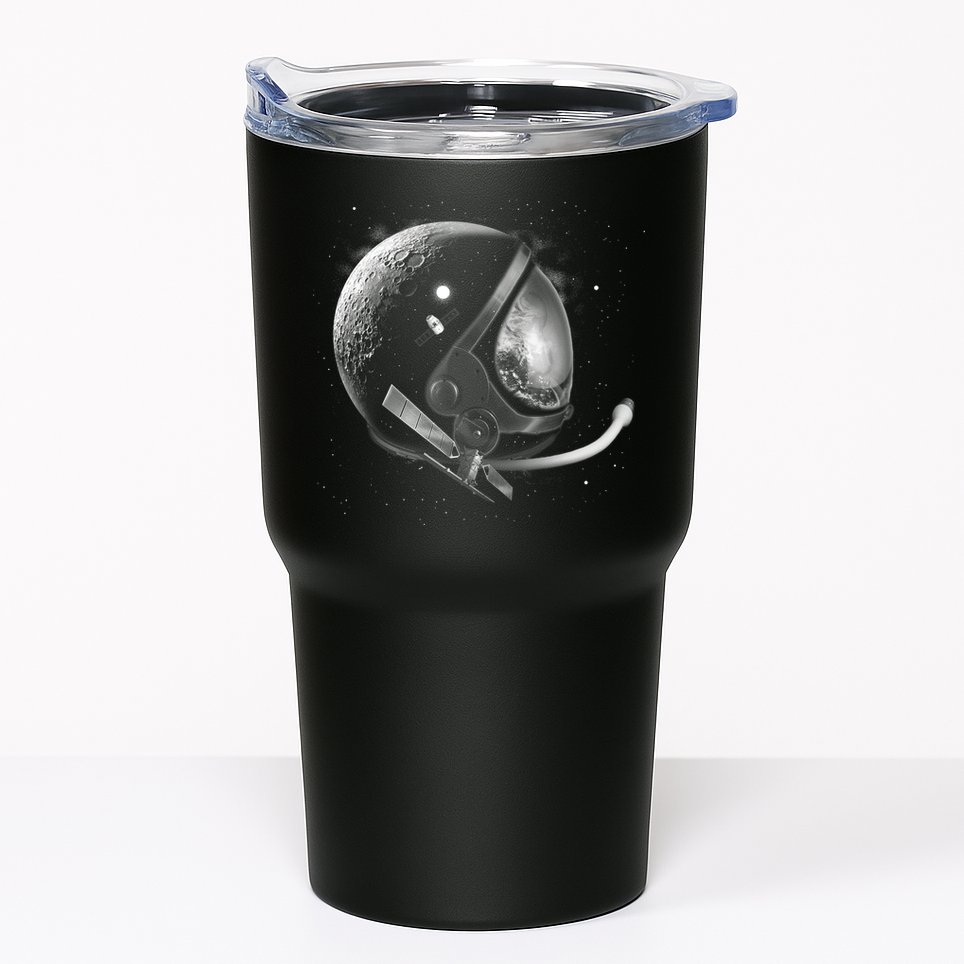 Astronaut Moon Helmet Tumbler