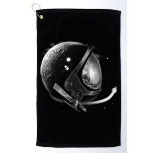 Astronaut Moon Helmet Platinum Collection Golf Towel