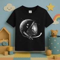 Astronaut Moon Helmet Toddler T-Shirt