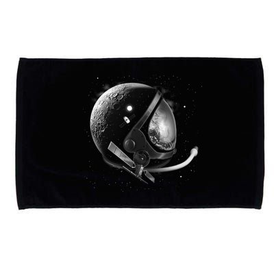 Astronaut Moon Helmet Microfiber Hand Towel