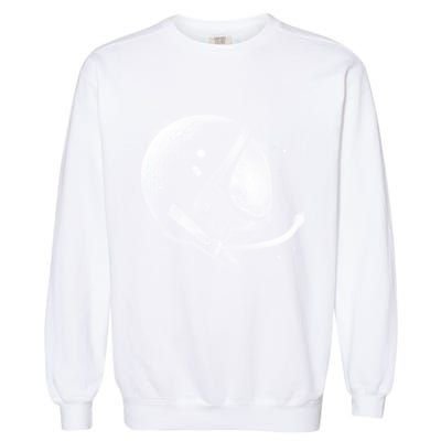 Astronaut Moon Helmet Garment-Dyed Sweatshirt