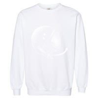 Astronaut Moon Helmet Garment-Dyed Sweatshirt