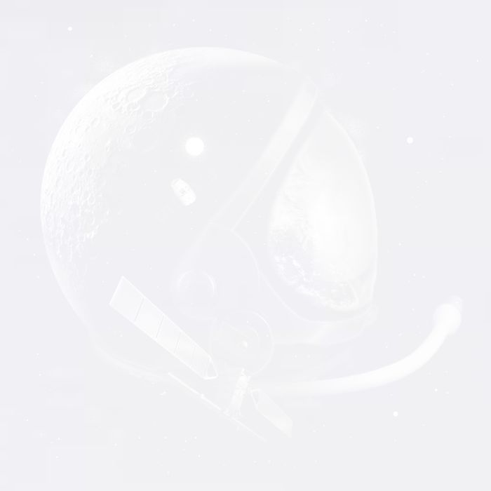 Astronaut Moon Helmet Garment-Dyed Sweatshirt