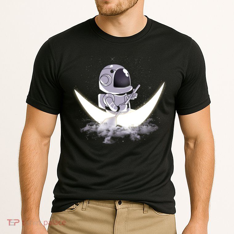 Astronaut Moon Sailing Performance Shirt