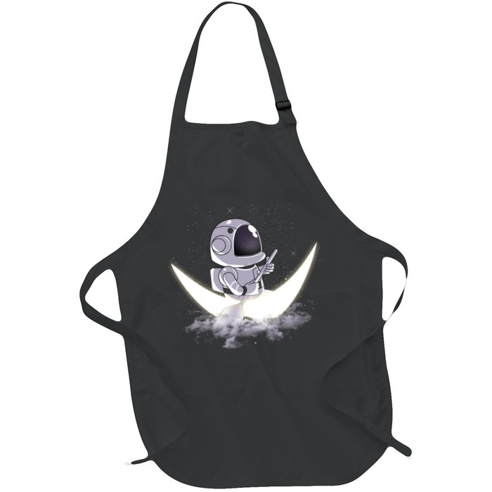 Astronaut Moon Sailing Apron