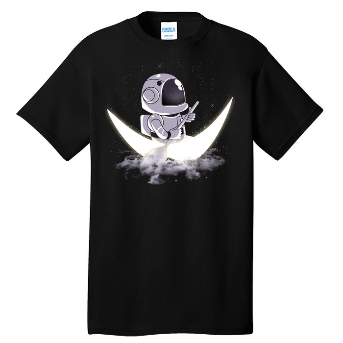 Astronaut Moon Sailing Tall T-Shirt