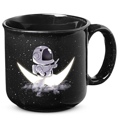 Astronaut Moon Sailing 15oz Campfire Ceramic Mug