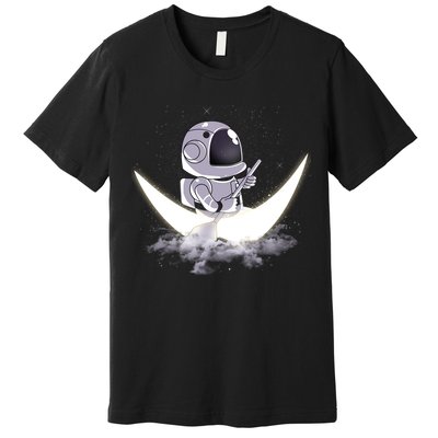 Astronaut Moon Sailing Premium T-Shirt