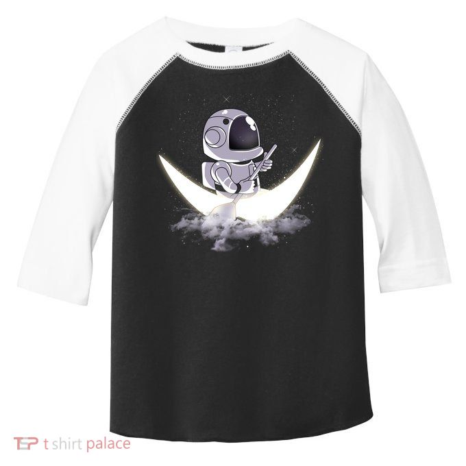 Astronaut Moon Sailing Toddler Fine Jersey T-Shirt
