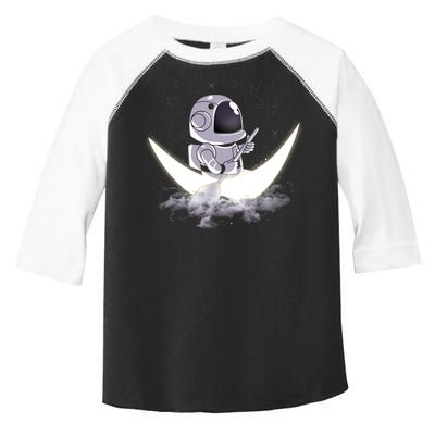 Astronaut Moon Sailing Toddler Fine Jersey T-Shirt