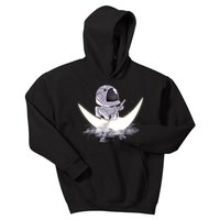 Astronaut Moon Sailing Kids Hoodie