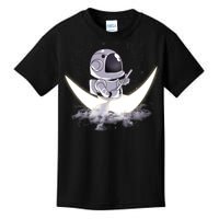 Astronaut Moon Sailing Kids T-Shirt